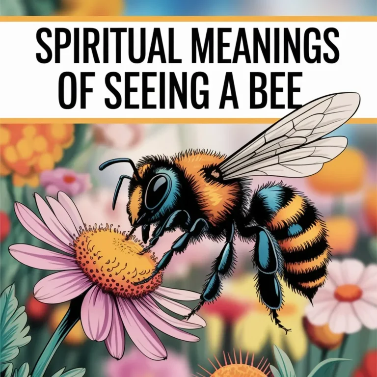 Spiritual Meanings of Seeing a Bee: 14 Buzzing Messages of Abundance Revealed