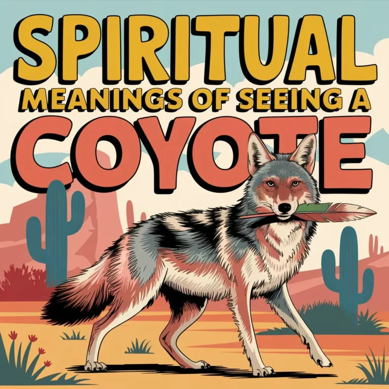 Spiritual Meanings of Seeing a Coyote: 12 Wild and Free Messages Unleashed