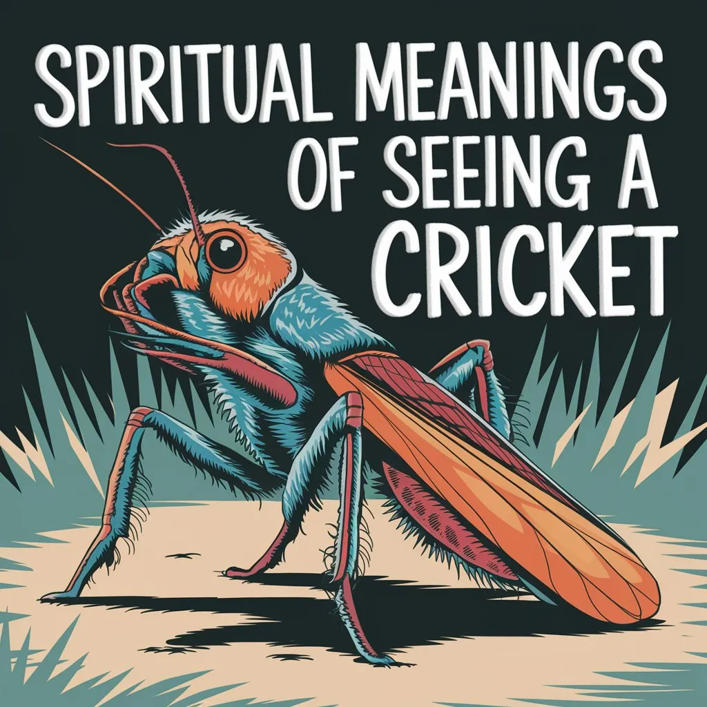 Spiritual Meanings of Seeing a Cricket: 12 Chirping Messages of Joy Explained