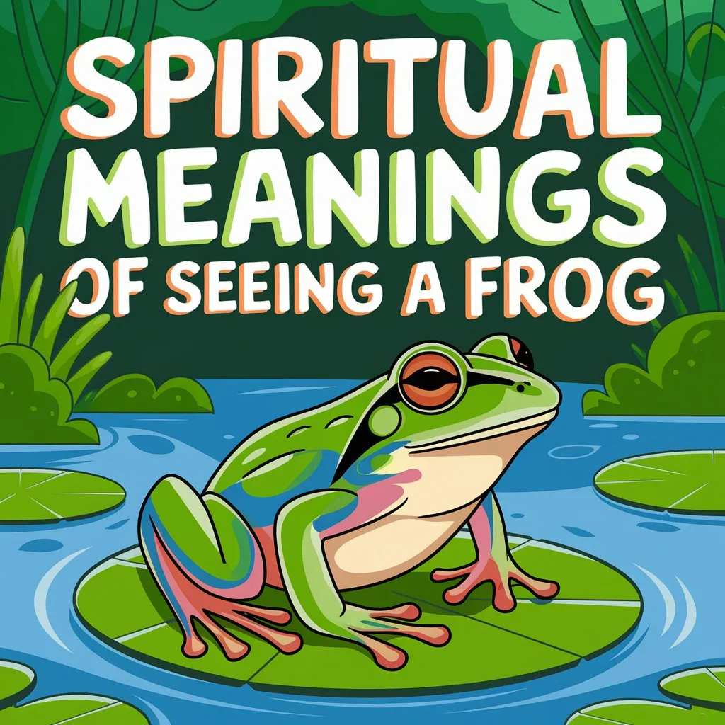 Spiritual Meanings of Seeing a Frog: 13 Leaping Lessons for Growth Unlocked