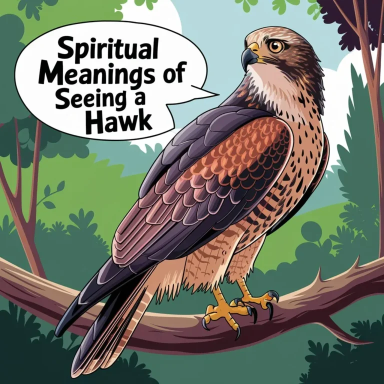 Spiritual Meanings of Seeing a Hawk: 12 Powerful Messages