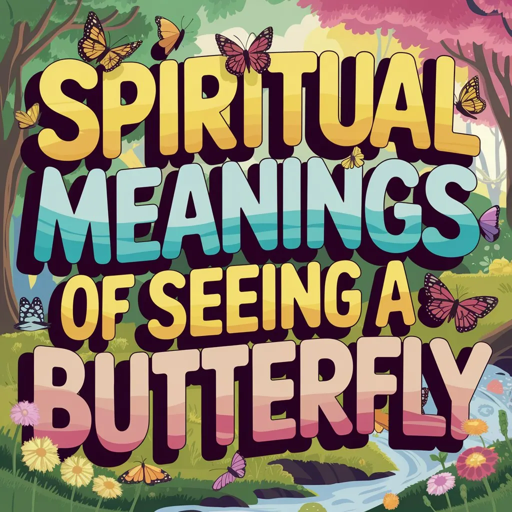 Spiritual Meanings of Seeing a Butterfly: 14 Inspiring Messages