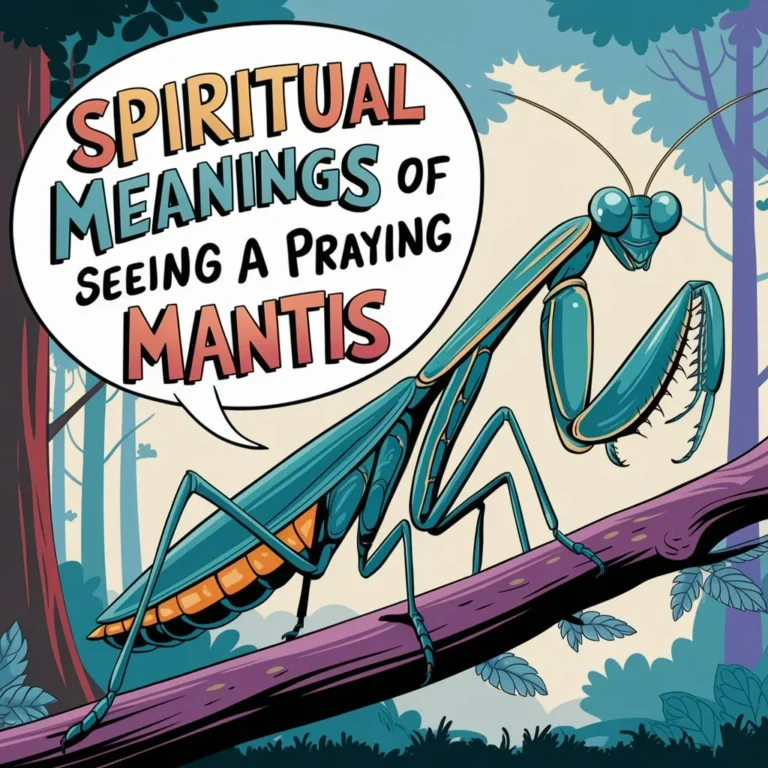 Spiritual Meanings of Seeing a Praying Mantis: 12 Surprising Answers