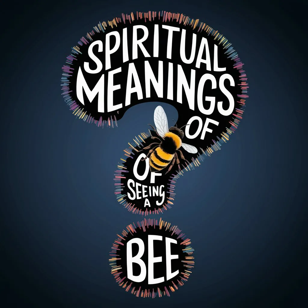 Spiritual Meanings of Seeing a Bee: 14 Buzzing Messages of Abundance Revealed