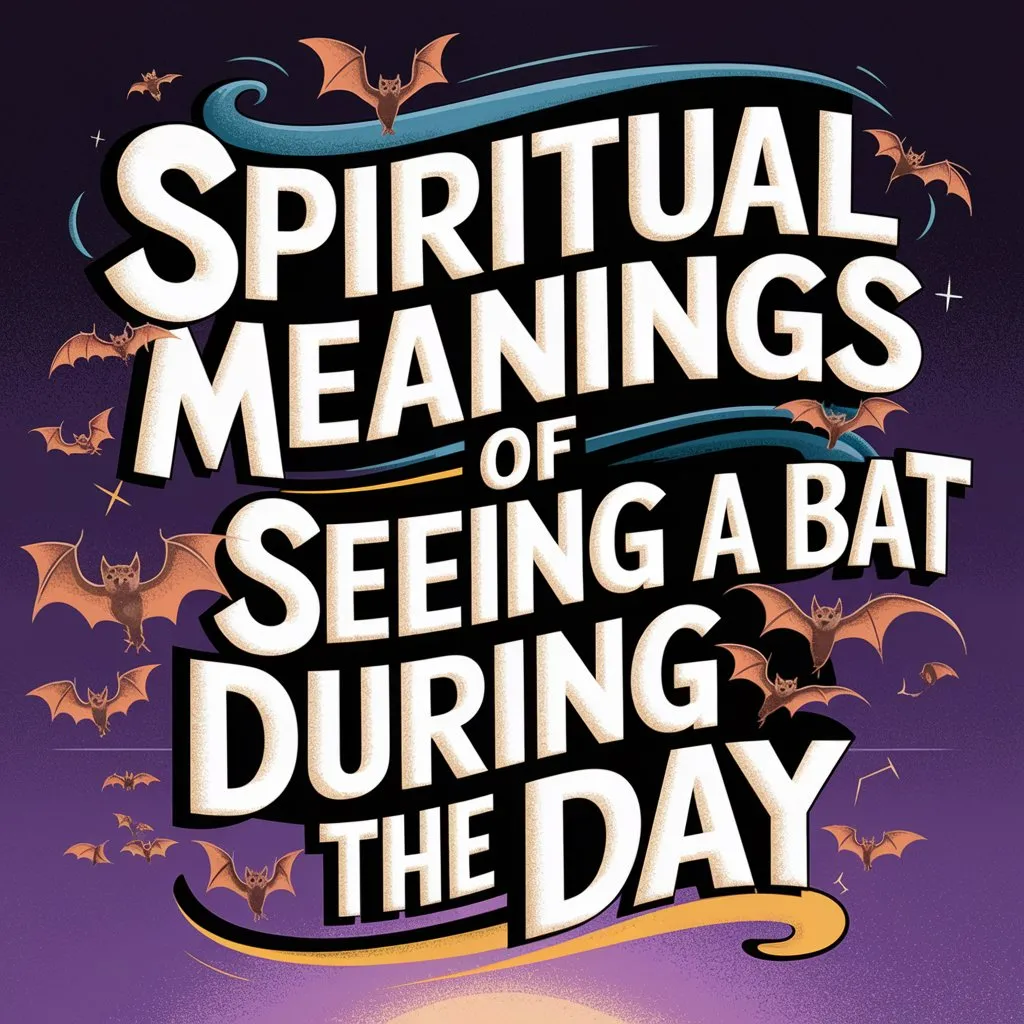 Spiritual Meanings of Seeing a Bat During the Day: 15 Life-Changing Insights