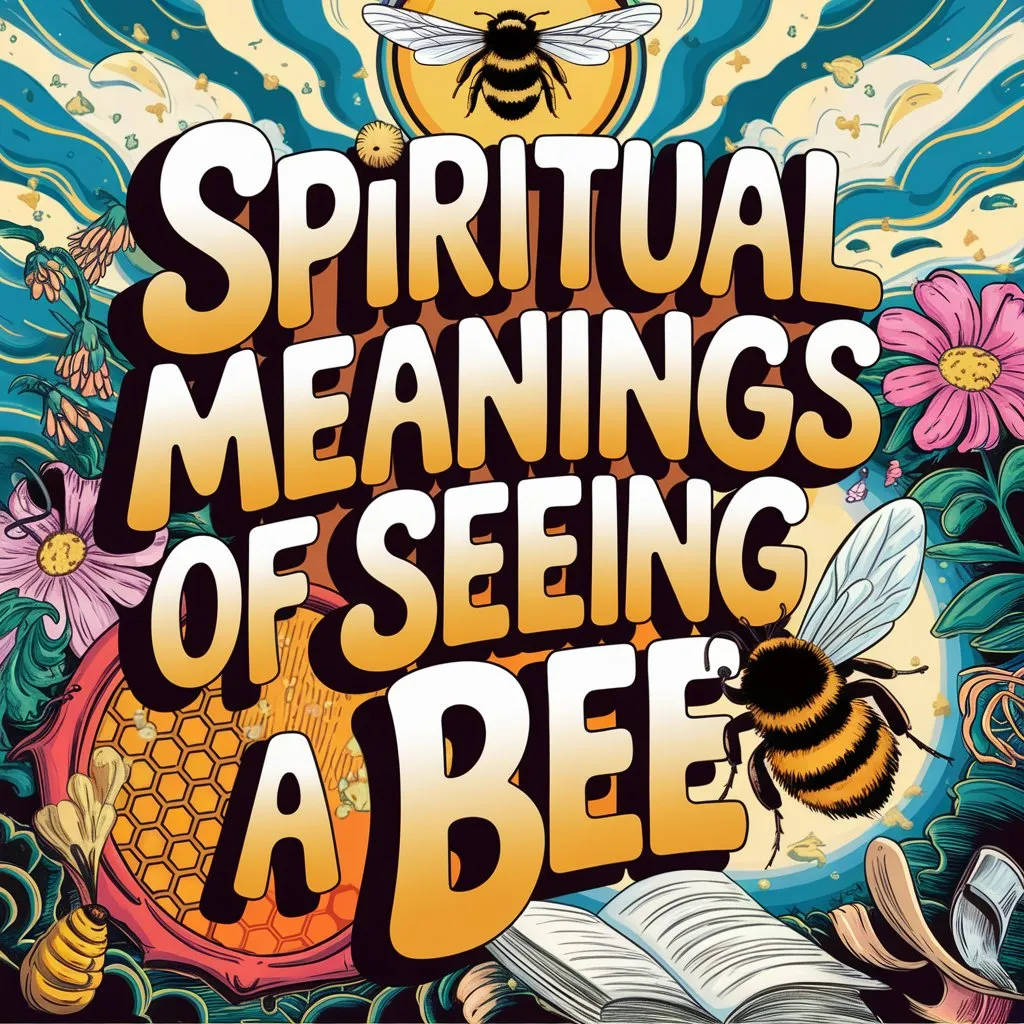 Spiritual Meanings of Seeing a Bee: 14 Buzzing Messages of Abundance Revealed