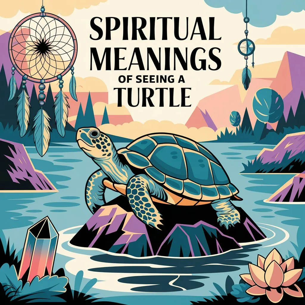 Spiritual Meanings of Seeing a Turtle: 14 Slow and Steady Lessons Learned