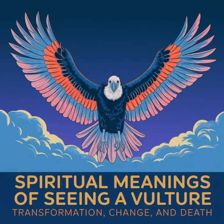 Spiritual Meanings of Seeing a Vulture: 13 Haunting Truths Unraveled