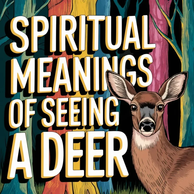 Spiritual Meanings of Seeing a Deer: 15 Profound Teachings