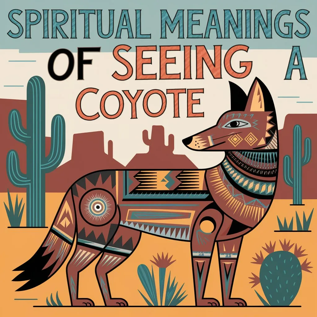 Spiritual Meanings of Seeing a Coyote: 12 Wild and Free Messages Unleashed