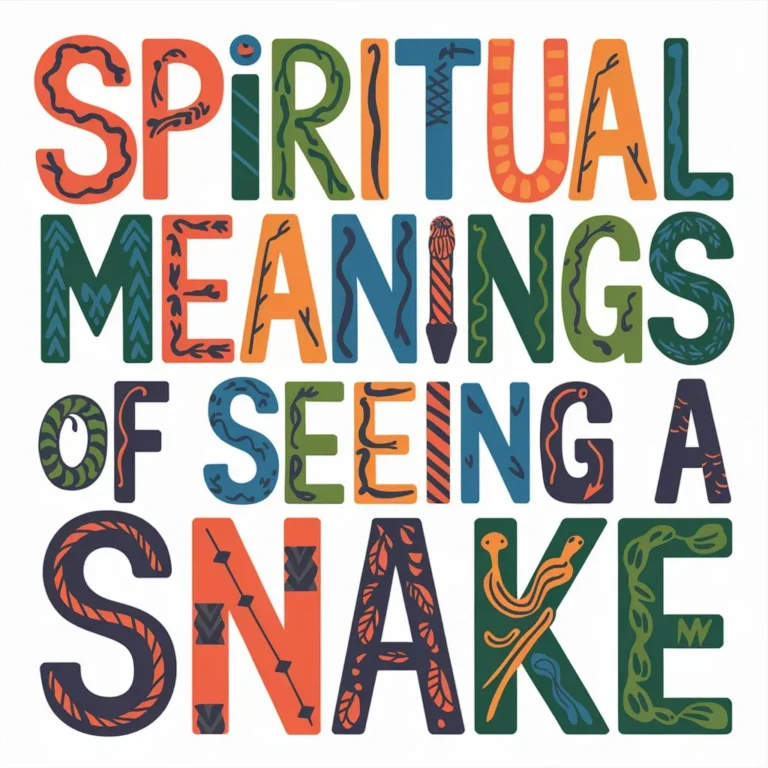 Spiritual Meanings of Seeing a Snake: 13 Shocking Revelations