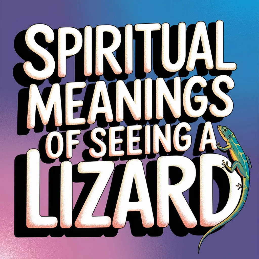 Spiritual Meanings of Seeing a Lizard: 11 Ancient Symbolisms