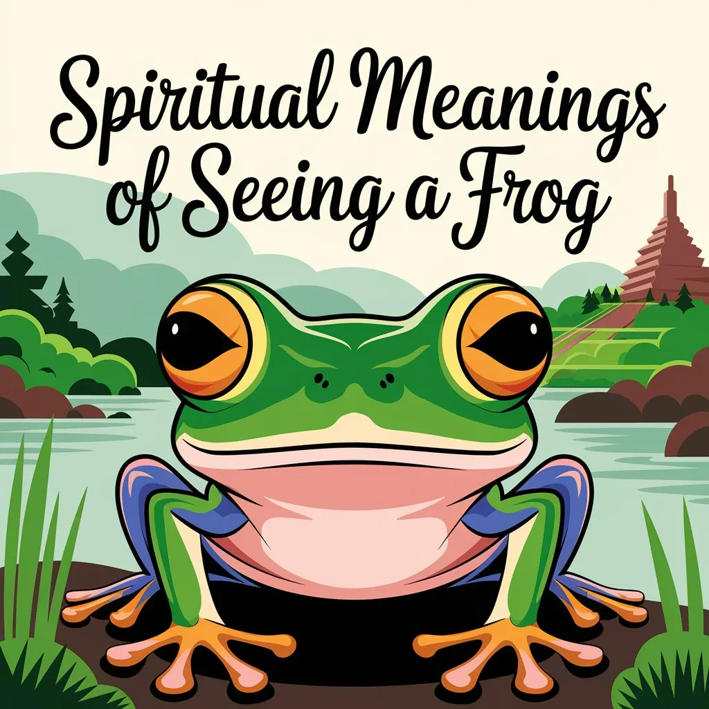 Spiritual Meanings of Seeing a Frog: 13 Leaping Lessons for Growth Unlocked