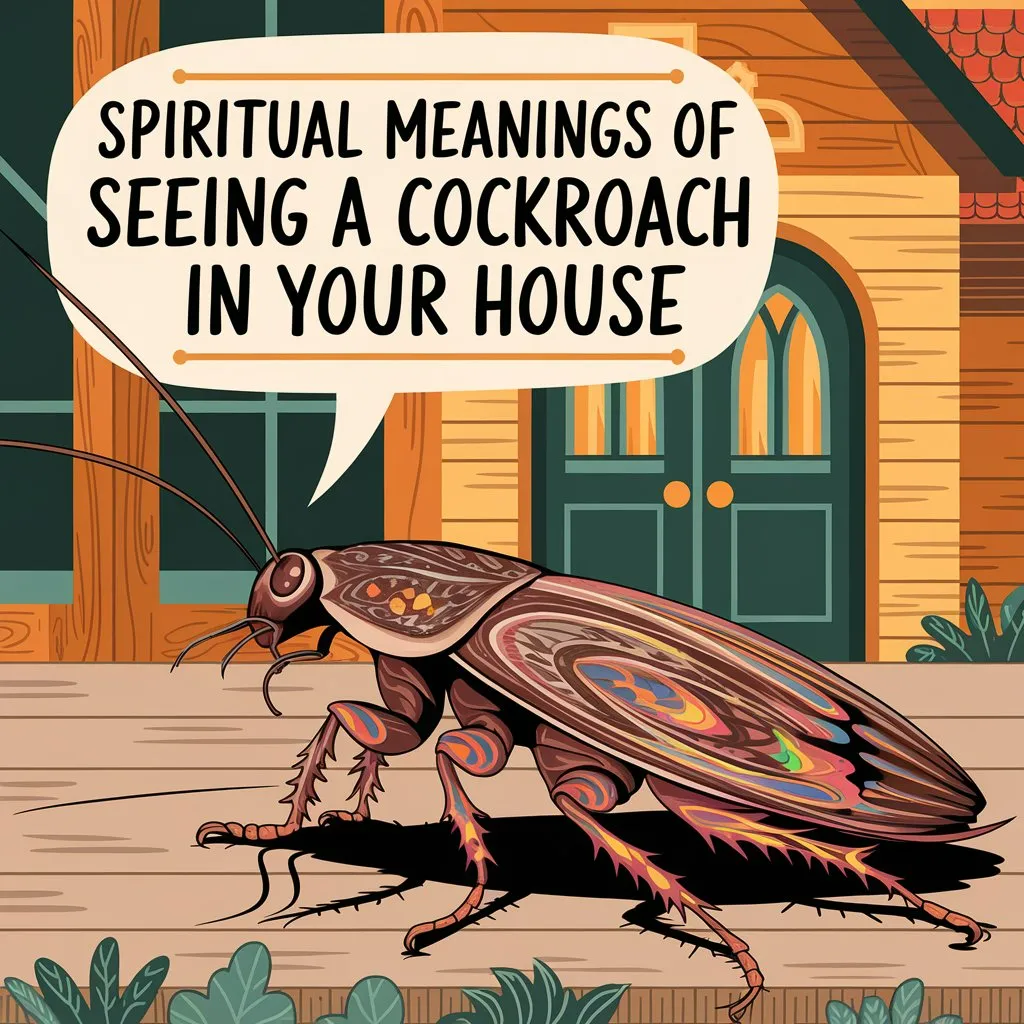 Spiritual Meanings of Seeing a Cockroach in Your House: 15 Unsettling Truths Exposed