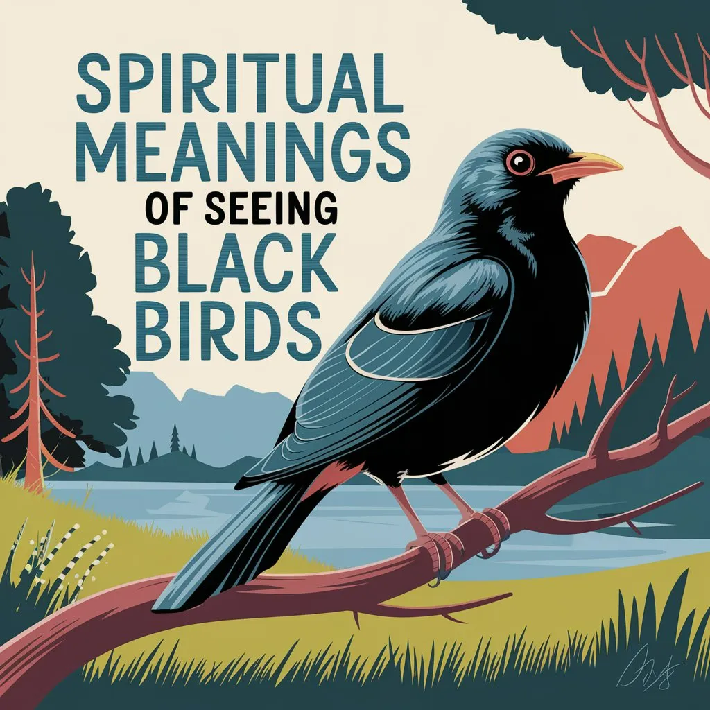 Spiritual Meanings of Seeing Black Birds: 11 Mysterious Symbolisms