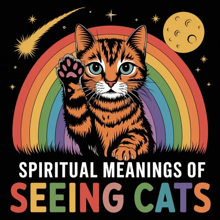 Spiritual Meanings of Seeing Cats: 13 Mystical Symbolisms