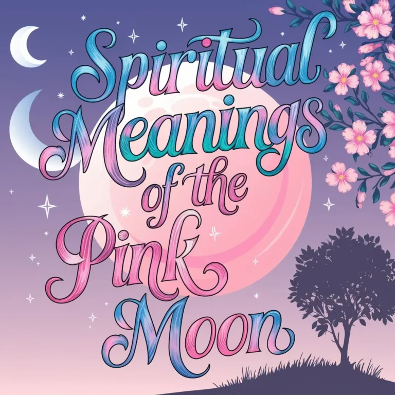 Spiritual Meanings of the Pink Moon: 11 Soothing Symbolisms