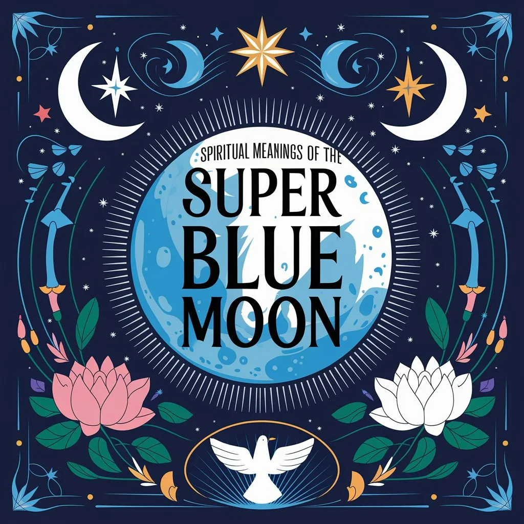 Spiritual Meanings of the Super Blue Moon: 12 Amplified Intuition Decoded