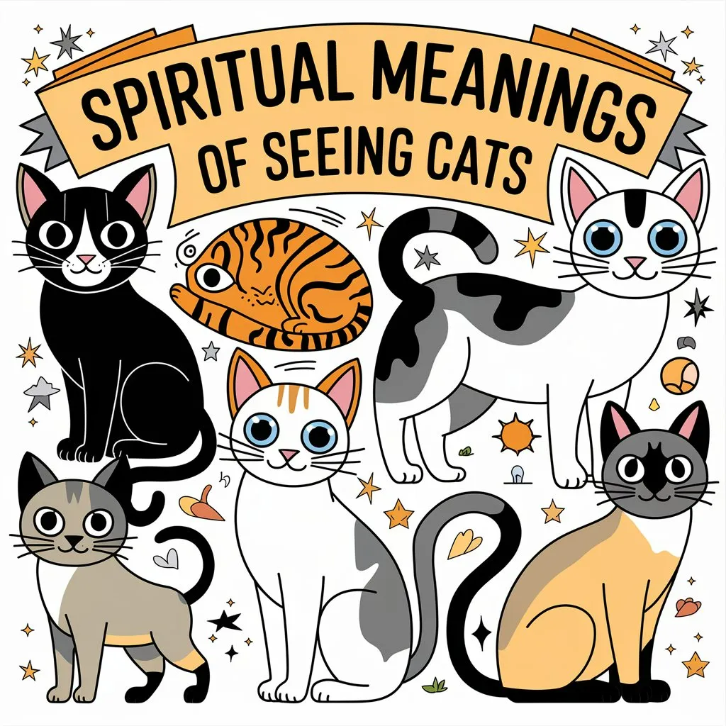 Spiritual Meanings of Seeing Cats: 13 Mystical Symbolisms