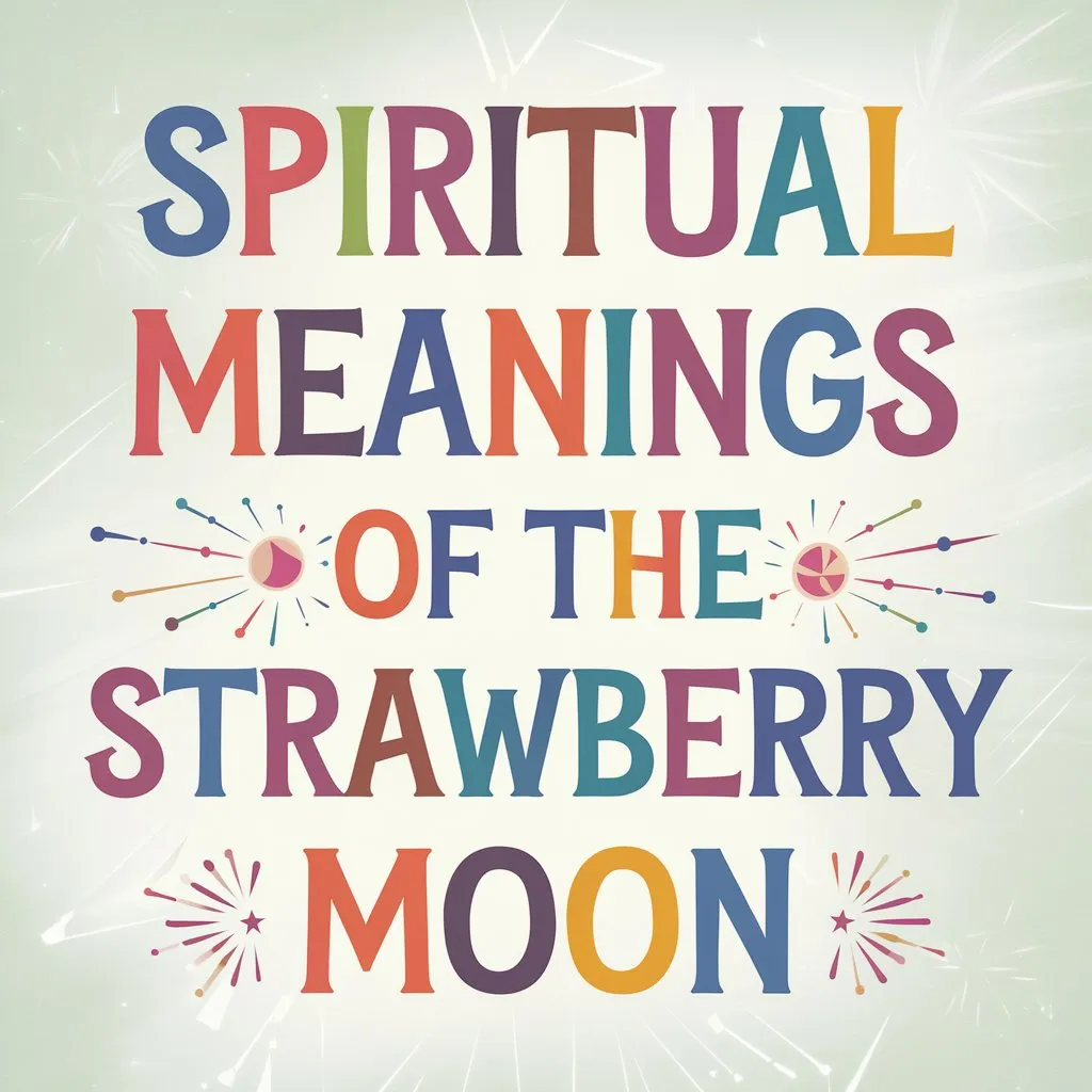 Spiritual Meanings of the Strawberry Moon: 14 Nurturing Energies Revealed