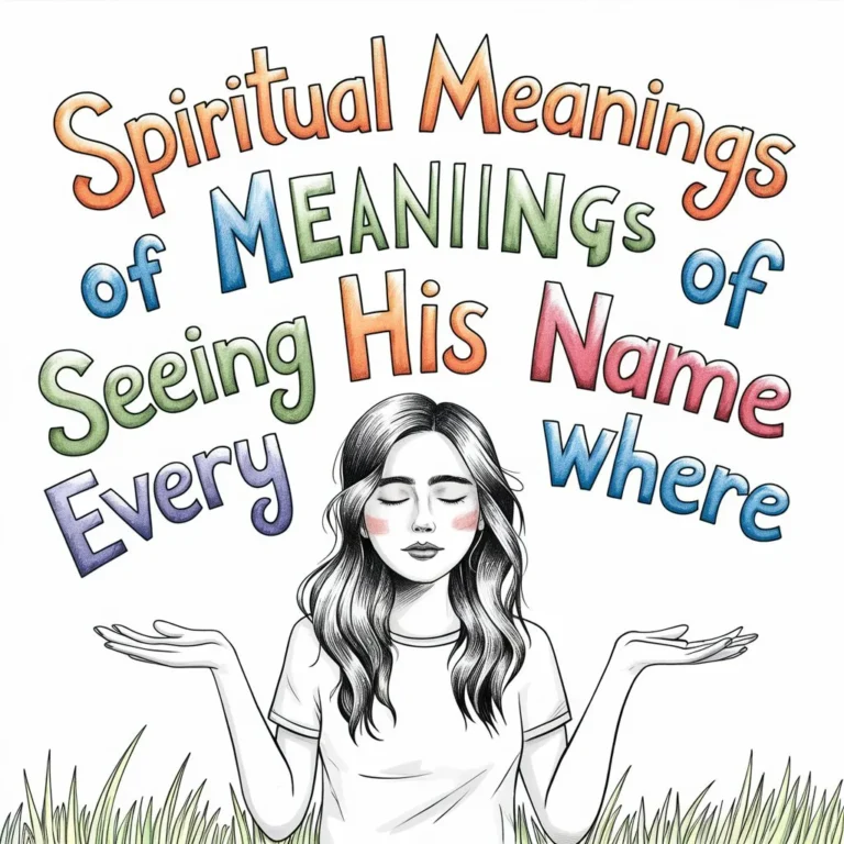 Spiritual Meanings of Seeing His Name Everywhere: 11 Signs