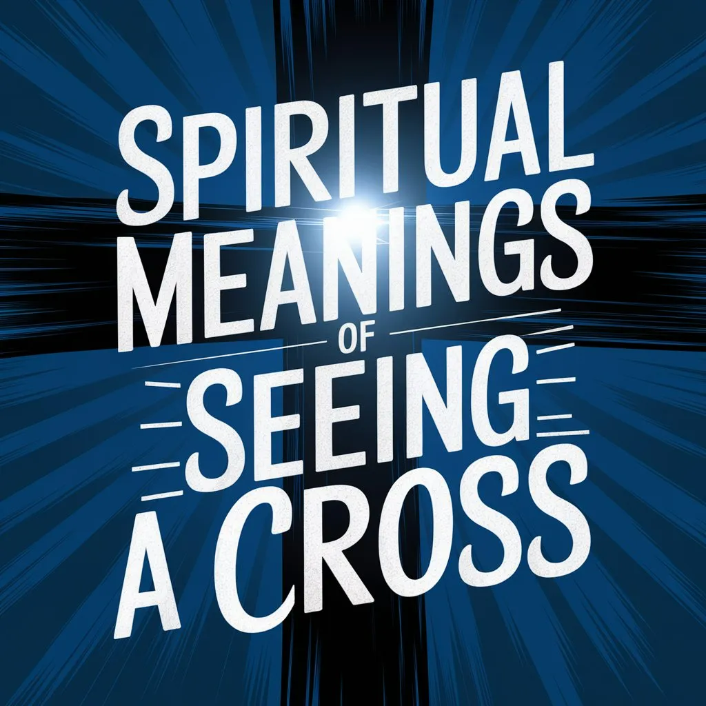 Spiritual Meanings of Seeing a Cross: 12 Powerful Messages of Faith Revealed