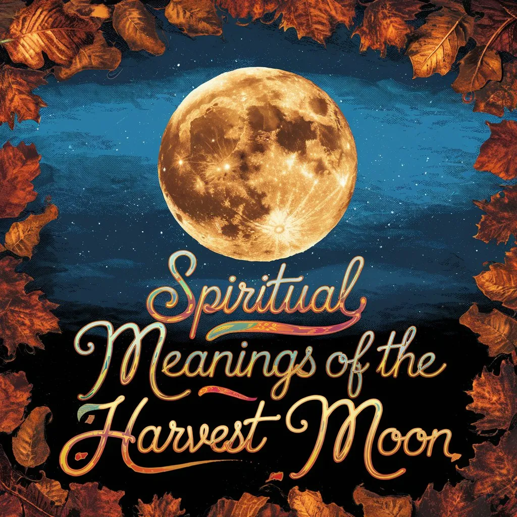 Spiritual Meanings of the Harvest Moon: 13 Symbolisms Explained