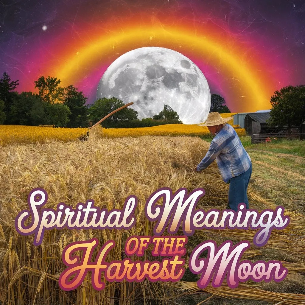 Spiritual Meanings of the Harvest Moon: 13 Symbolisms Explained