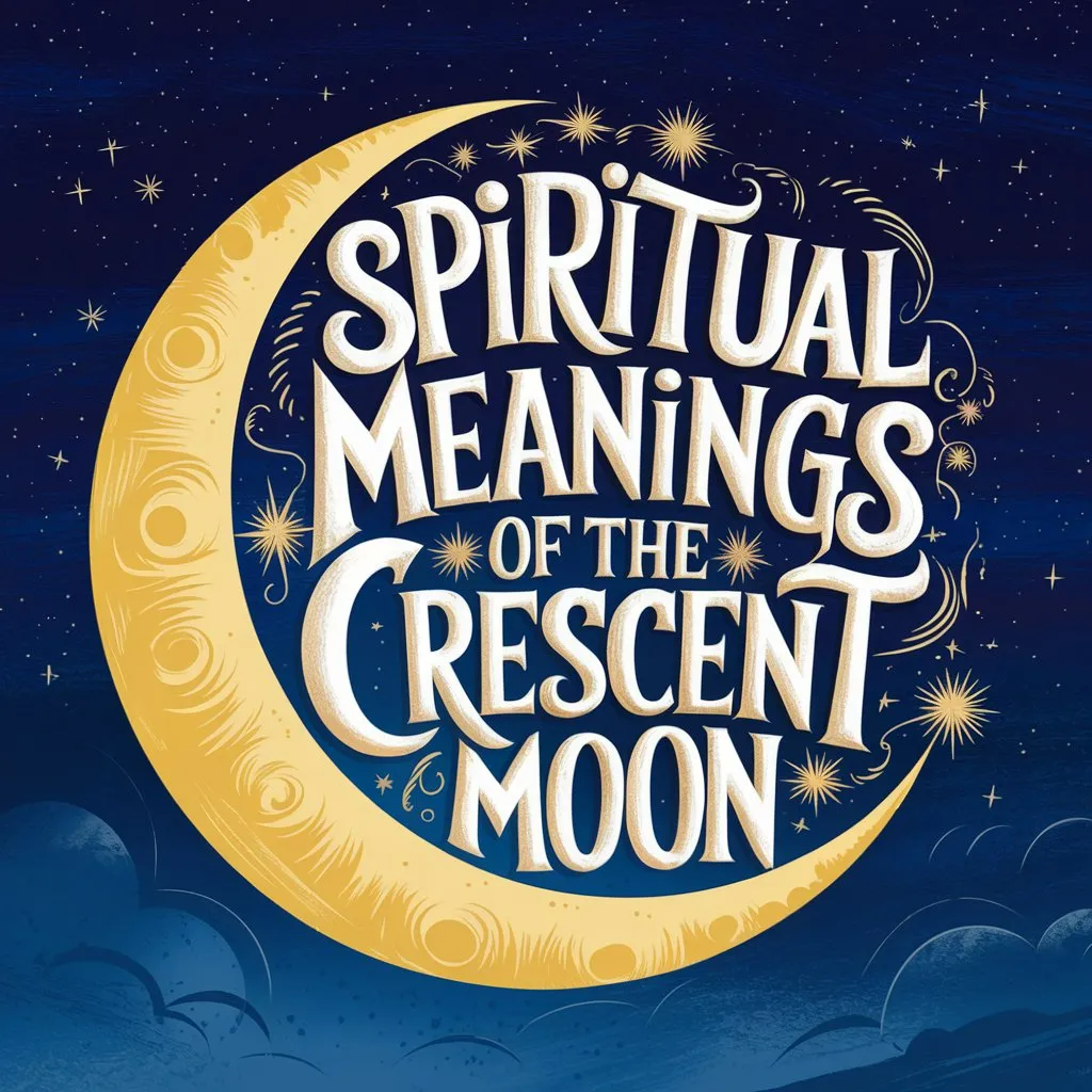 Spiritual Meanings of the Crescent Moon: 13 Symbolisms Unlocked