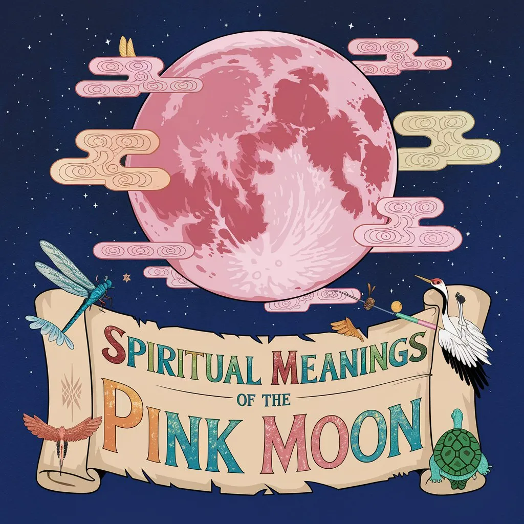 Spiritual Meanings of the Pink Moon: 11 Soothing Symbolisms