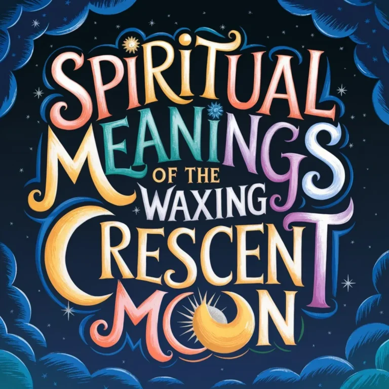 14 Spiritual Meanings of the Waxing Crescent Moon