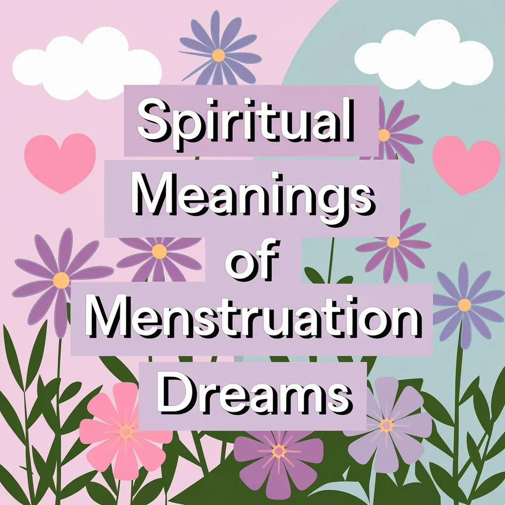 12 Spiritual Meanings of Menstruation Dreams: Divine Messages