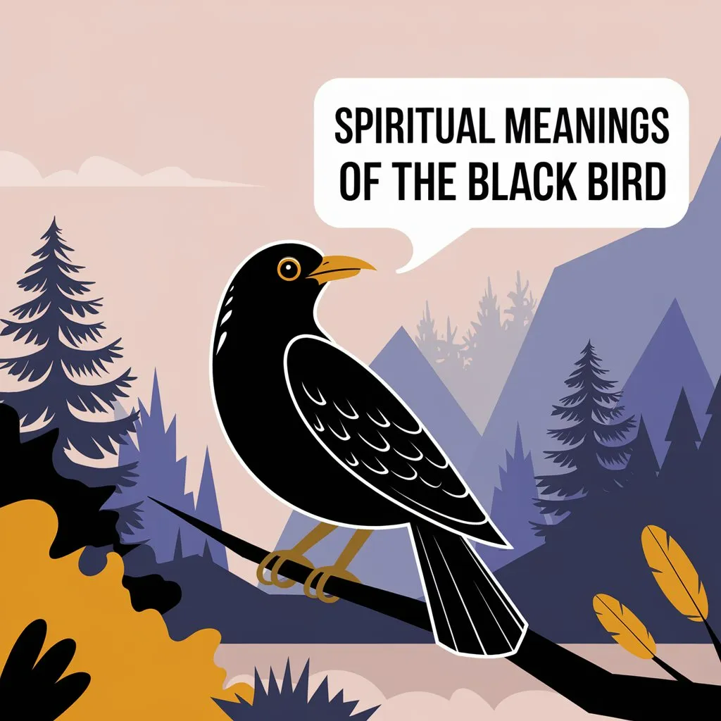 Spiritual Meanings of the Black Bird: 11 Symbolisms Explained