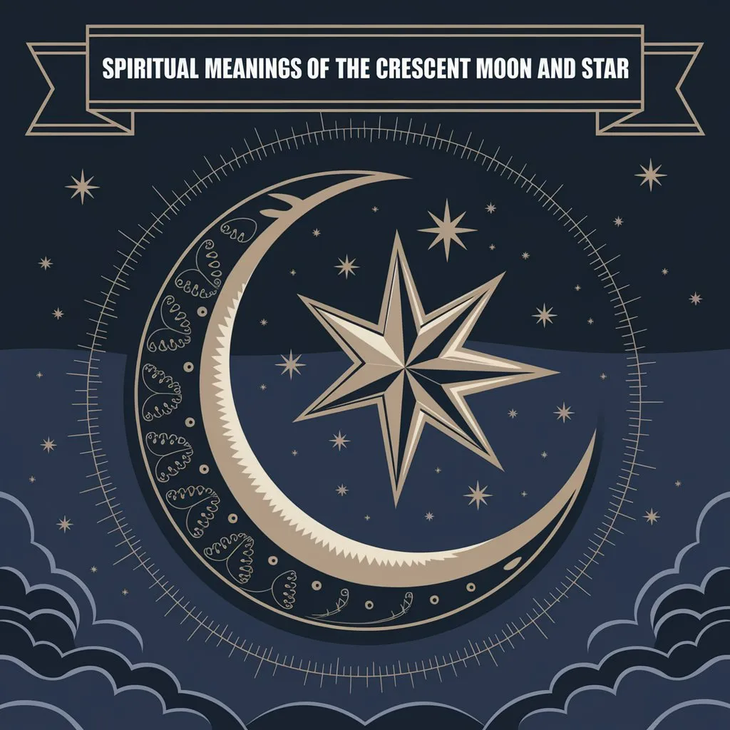 Spiritual Meanings of the Crescent Moon and Star: 12 Symbolisms Explained