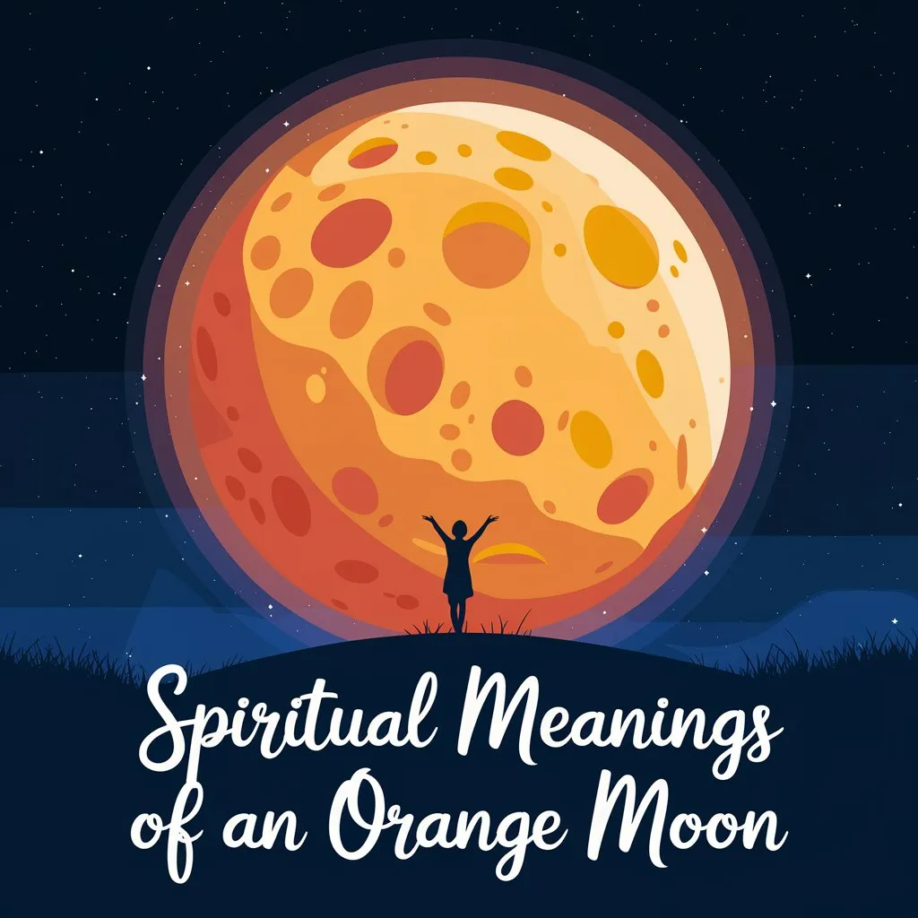 Spiritual Meanings of an Orange Moon: 11 Symbolism Revealed