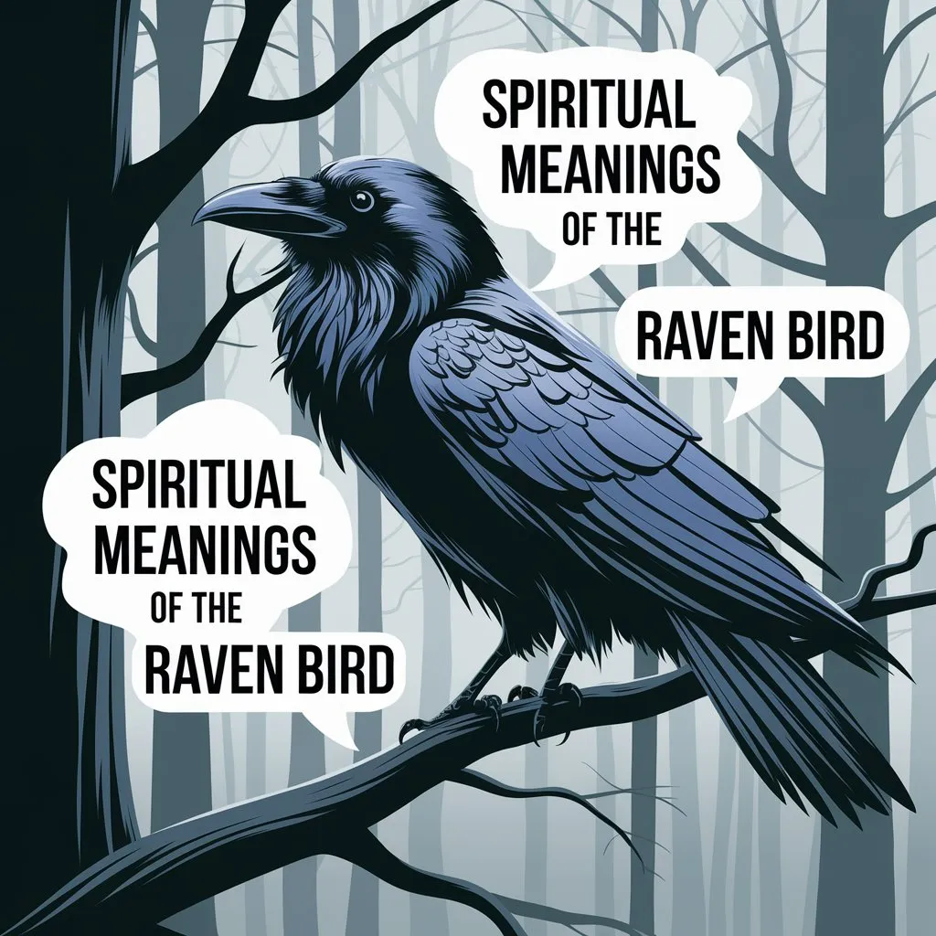 Spiritual Meanings of the Raven Bird: 12 Mysterious Energies