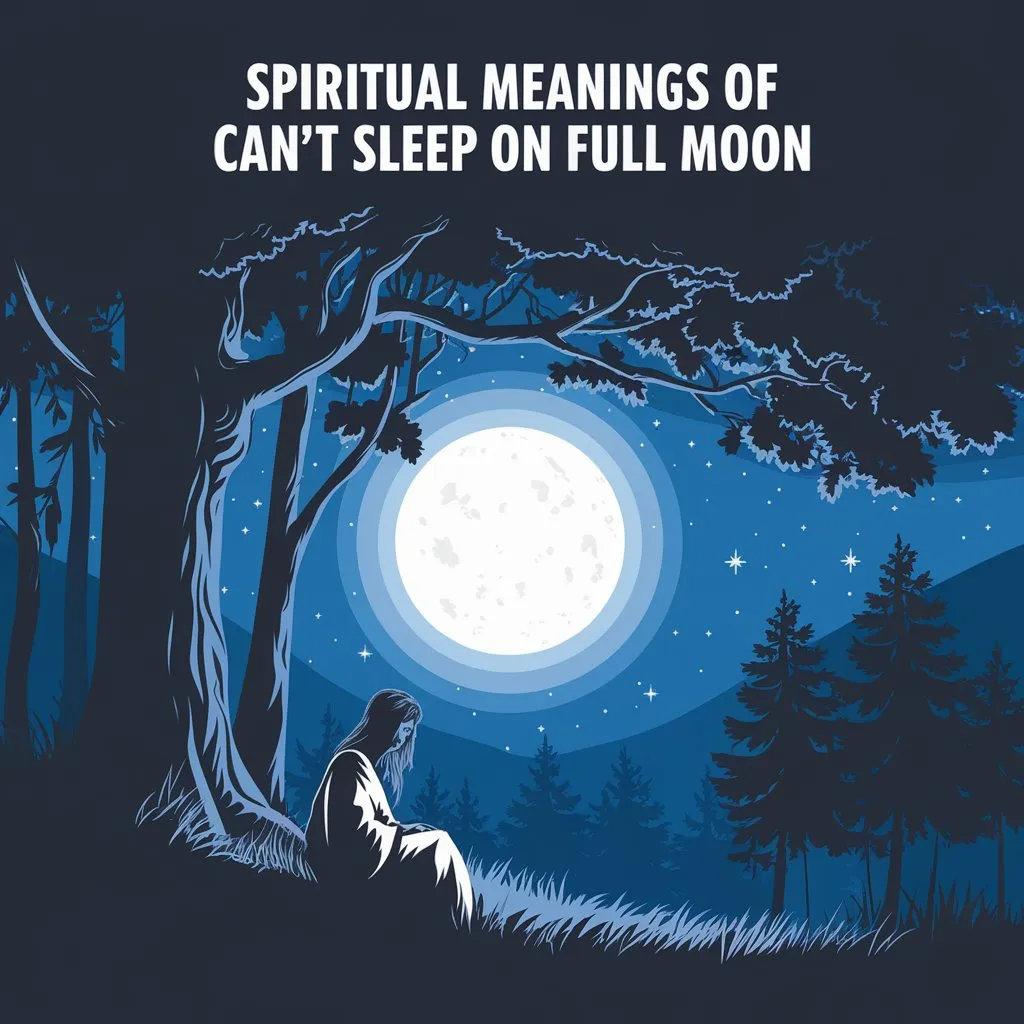 11 Spiritual Meanings of Cant Sleep on Full Moon Revealed