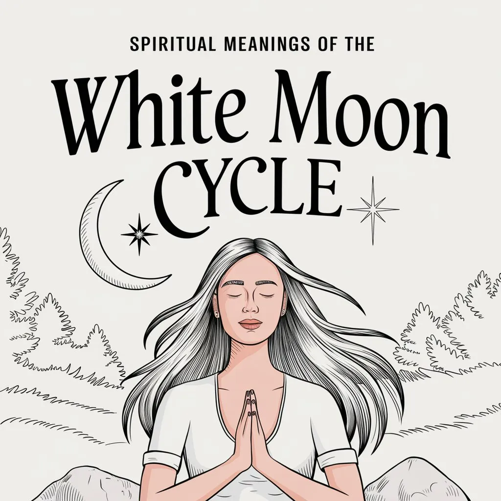 Spiritual Meanings of the White Moon Cycle: 12 Symbolisms Unlocked