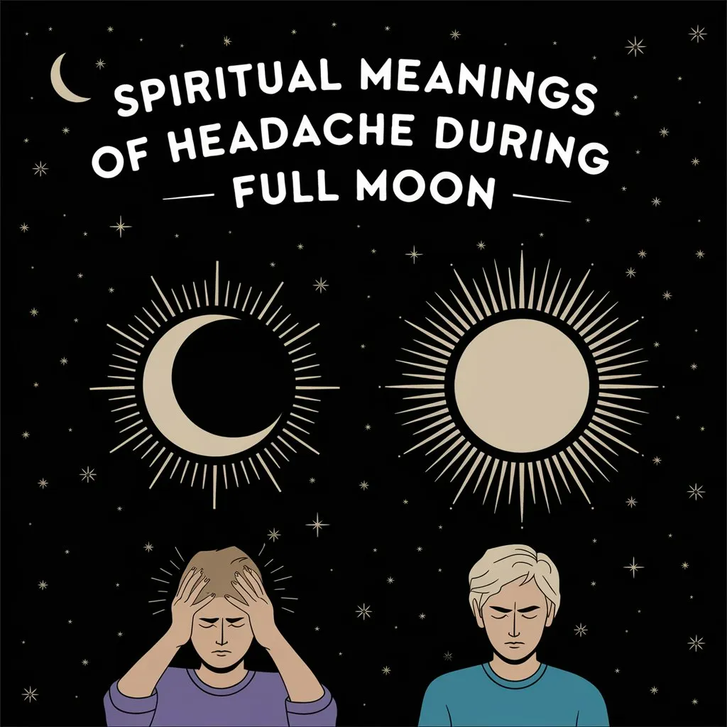 12 Spiritual Meanings of Headache During Full Moon