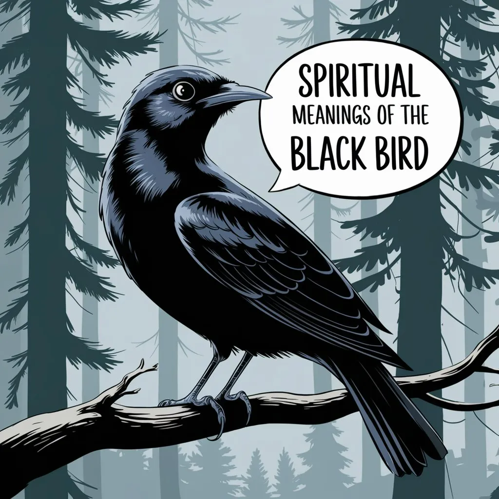 Spiritual Meanings of the Black Bird: 11 Symbolisms Explained