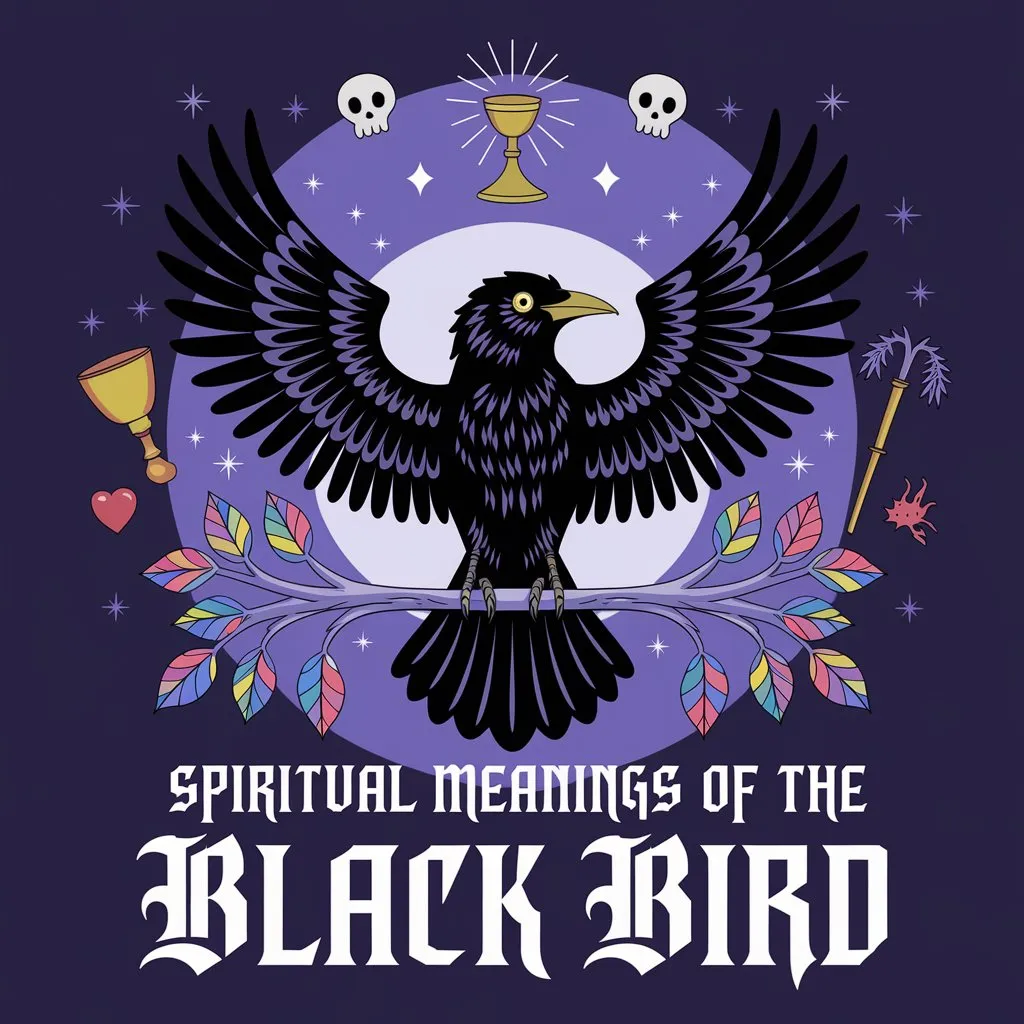 Spiritual Meanings of the Black Bird: 11 Symbolisms Explained