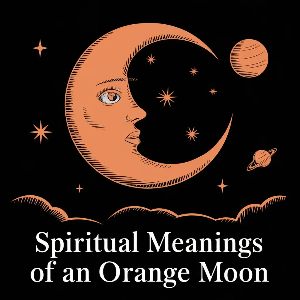 Spiritual Meanings of an Orange Moon: 11 Symbolism Revealed