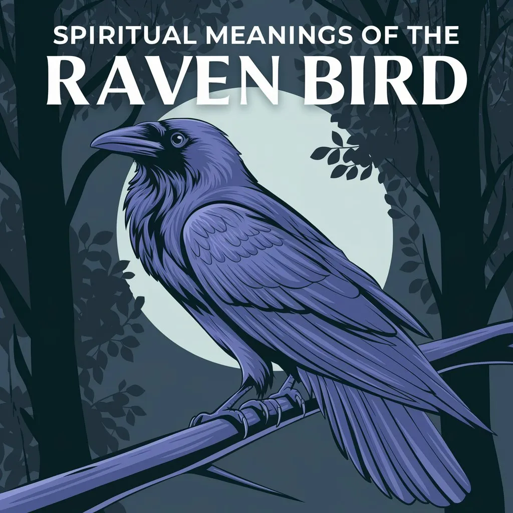 Spiritual Meanings of the Raven Bird: 12 Mysterious Energies