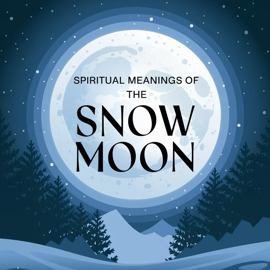 Spiritual Meanings of the Snow Moon: 12 Crystalline Energies Revealed