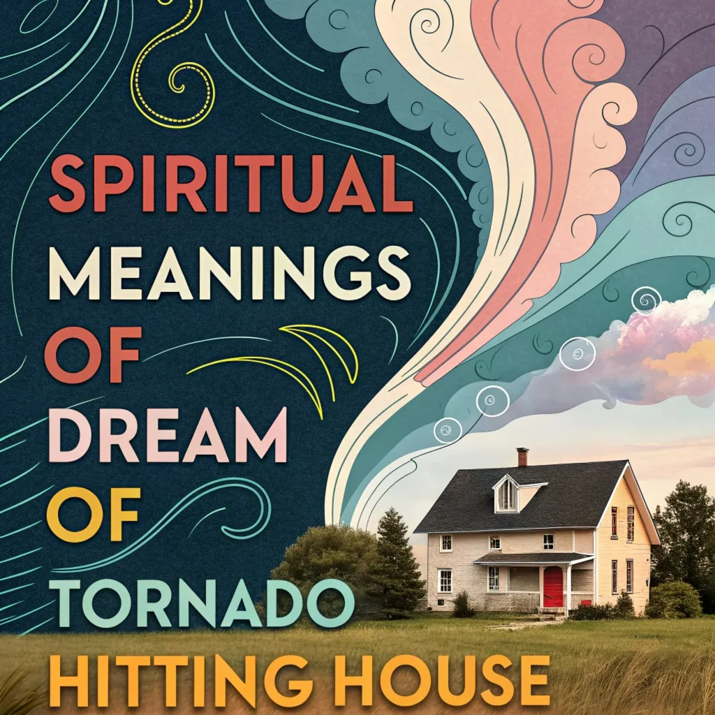 Spiritual Meanings of Dream of Tornado Hitting House: 12 Messages