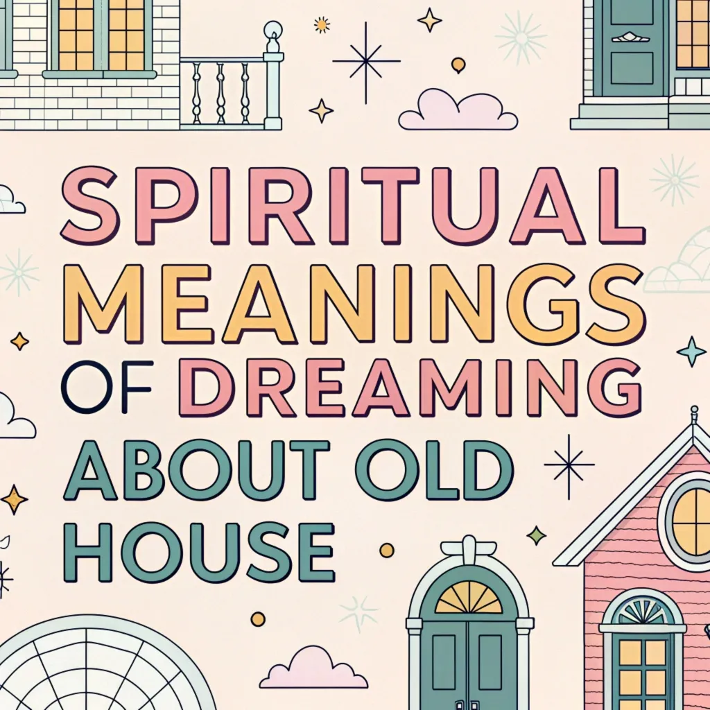 Spiritual Meanings of Dreaming About Old House: 12 Messages