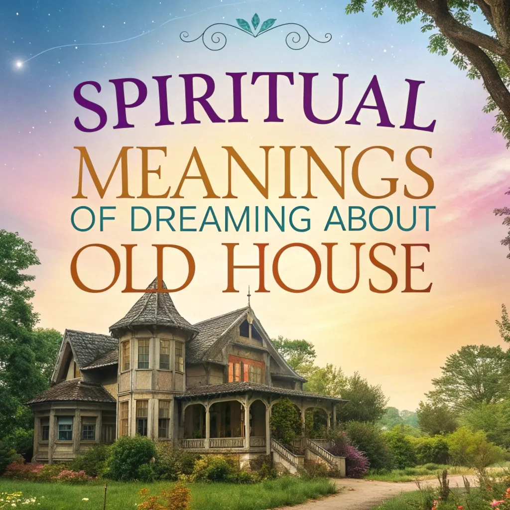 Spiritual Meanings of Dreaming About Old House: 12 Messages