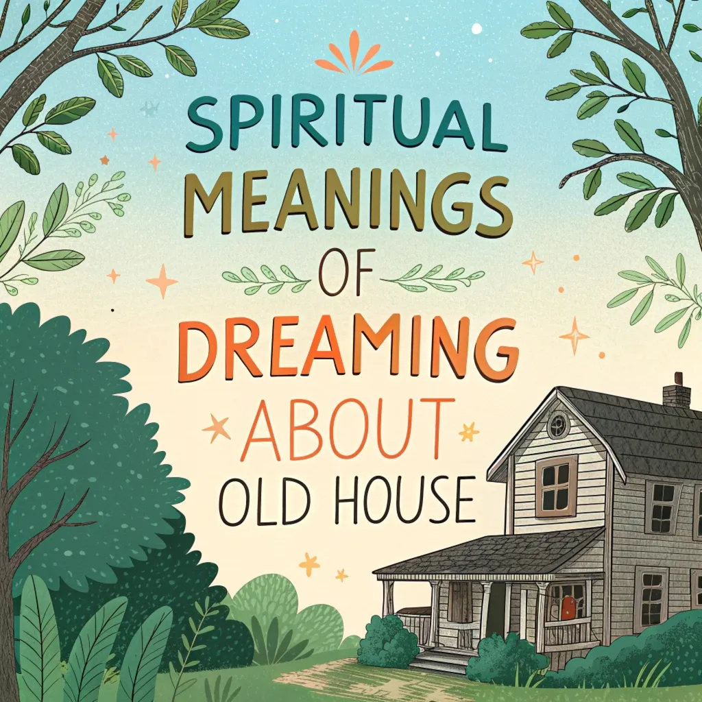 Spiritual Meanings of Dreaming About Old House: 12 Messages