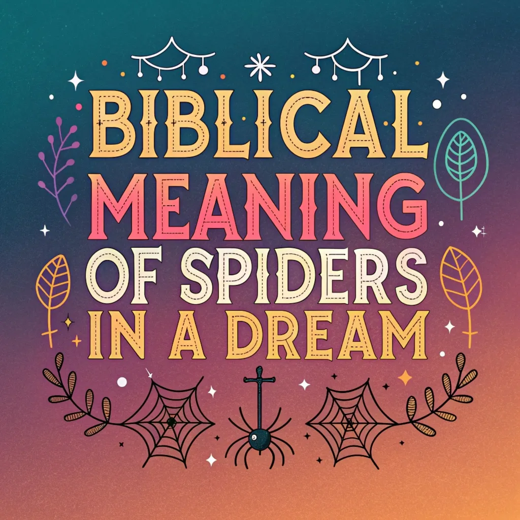 Biblical Meaning of Spiders in a Dream: 11 Interpretations