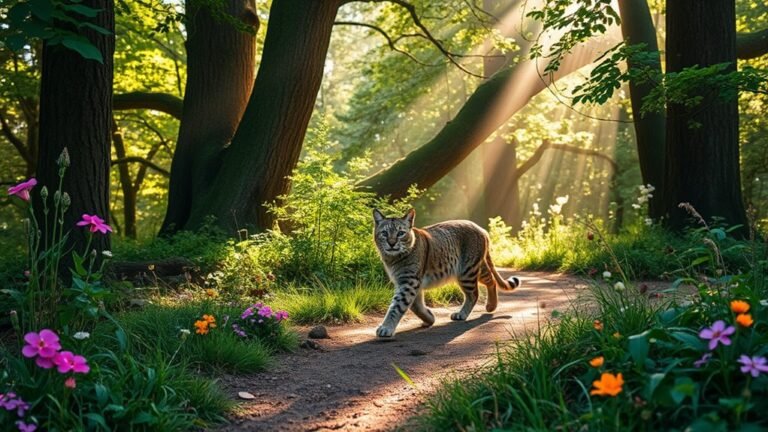 bobcat path crossing significance